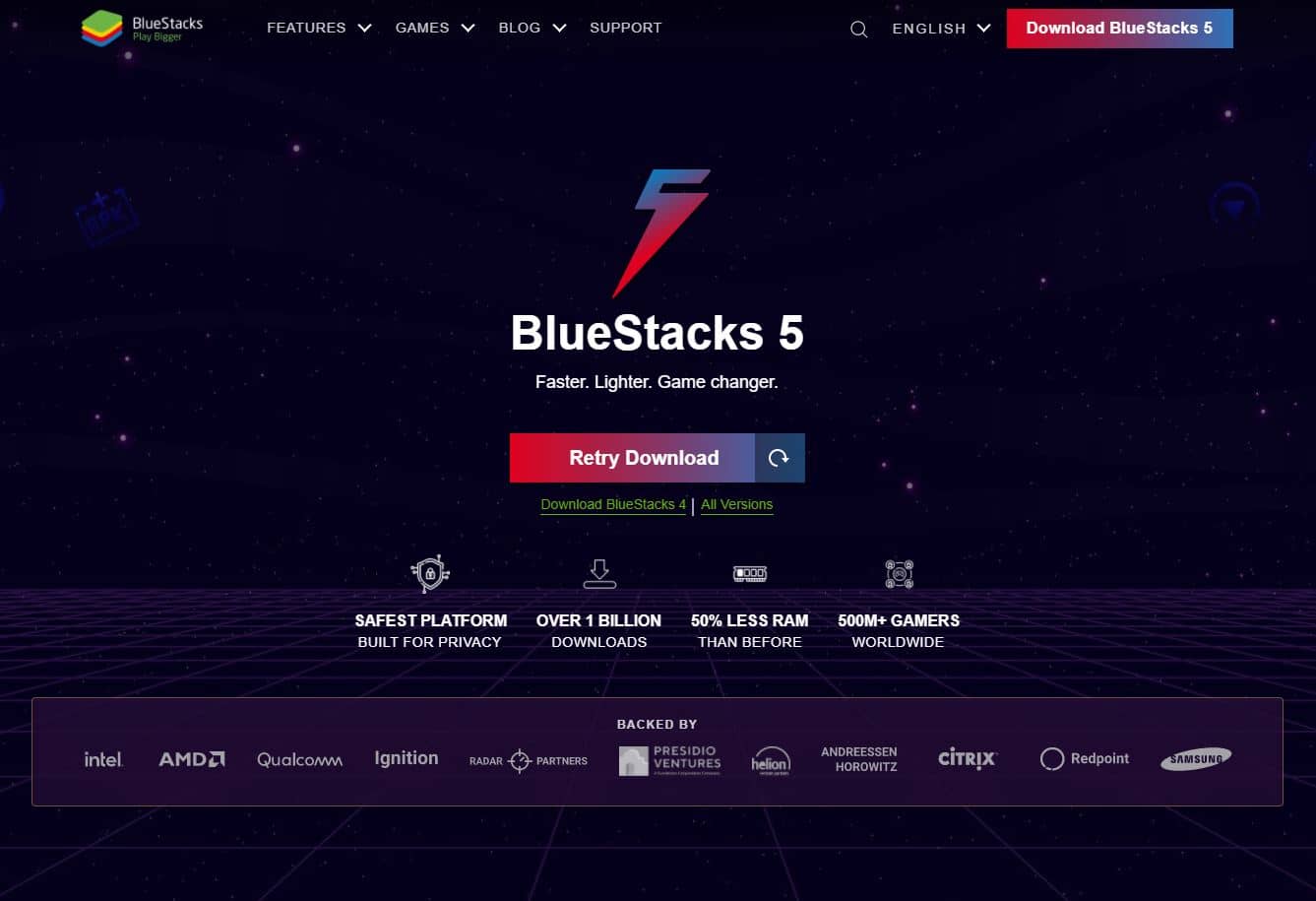 نصب Blue Stacks برای تراست والت