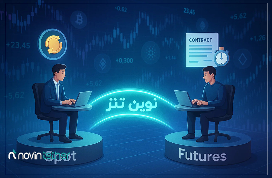 تفاوت معامله فیوچرز با اسپات