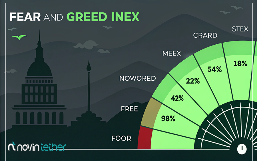 ناحیه طمع (Greed) مشخص شده با رنگ سبز روشن