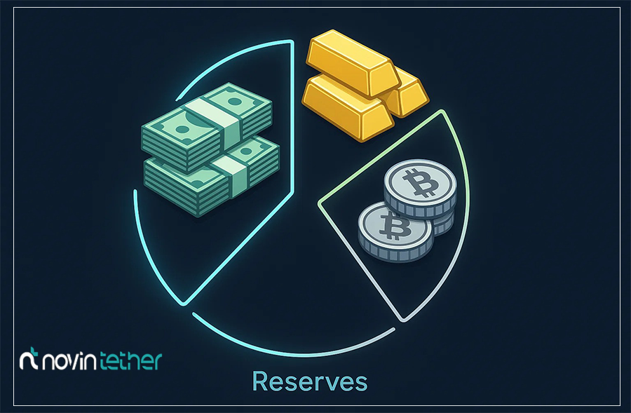 ترکیب ذخایر پشتوانه USDT
