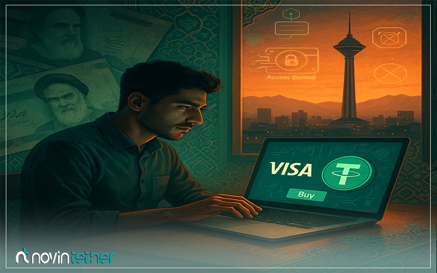 خرید تتر با ویزا کارت در ایران چگونه است؟